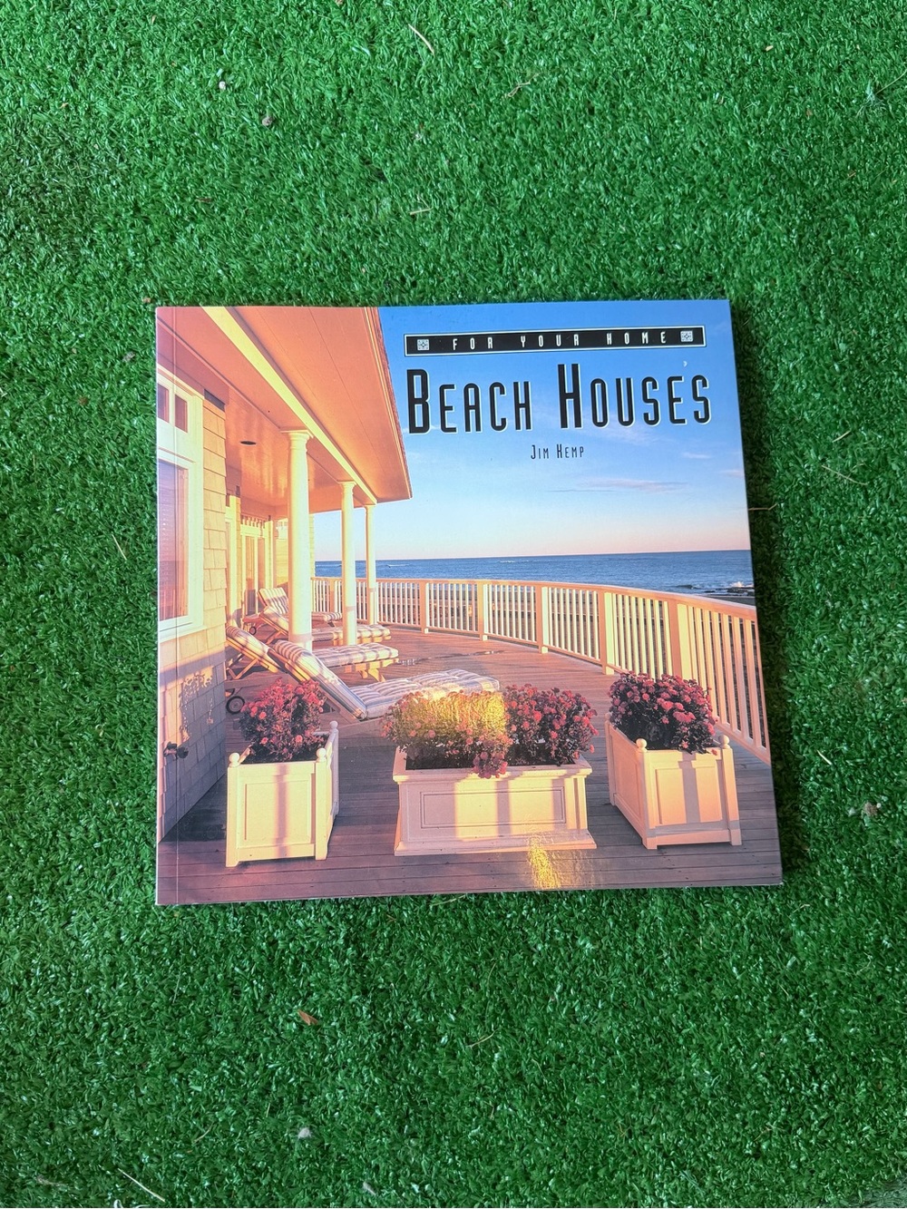 Beach Houses Hardcover Coffee Table Book